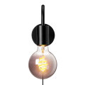 Nordlux Venice Vegglampe i svart metall